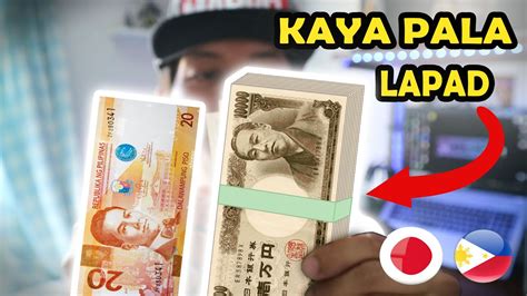 1 lapad japan to peso